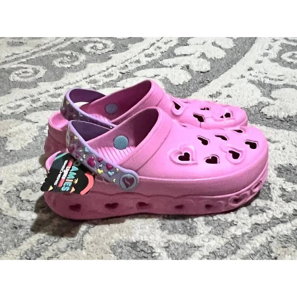 NEW❤️Sketcher LIGHT HEARTED-UNICORNS & SUNS Clog Shoes sz3